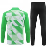 Kinder Atlético Madrid Training Sweatshirts Viertelreißverschluss 2023-24 Grüne